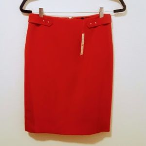 Black House White Market Red Skirt